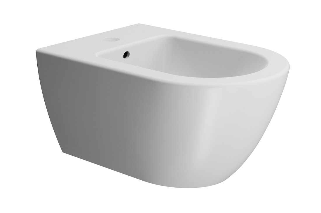 GSI PURA COLOR PURA bidet závesný, 36x55cm, biela matná 8865109