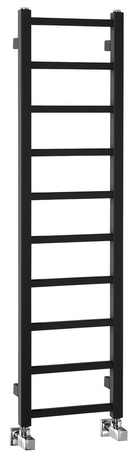 Sapho METRO LIGHT vykurovacie teleso 300x1140 mm, čierna mat IR444TB