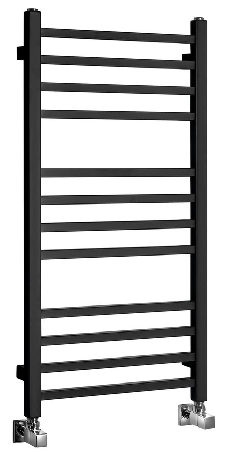 Sapho METRO vykurovacie teleso 450x890 mm, čierny mat IR400TB