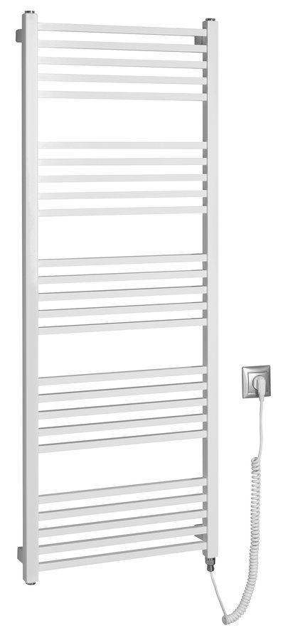 Sapho METRO-E elektrické vykurovacie teleso, rovné, 500x1340 mm, 500 W, biela ME513