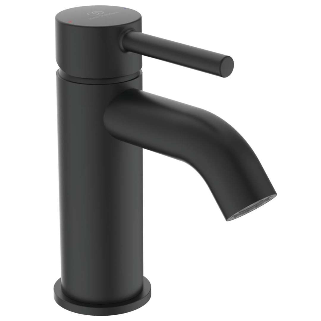Ideal Standard CeraLine Umývadlová batéria s výpustom, čierna BC193XG