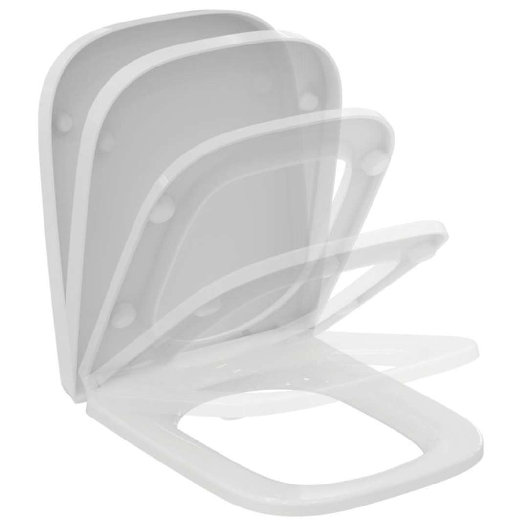 Ideal Standard i.Life B WC doska wrapover, SoftClose, biela T468301