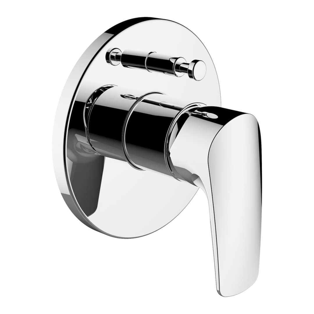 Laufen Laurin Batéria pod omietku na 2 spotrebiče, chróm HF500779100000