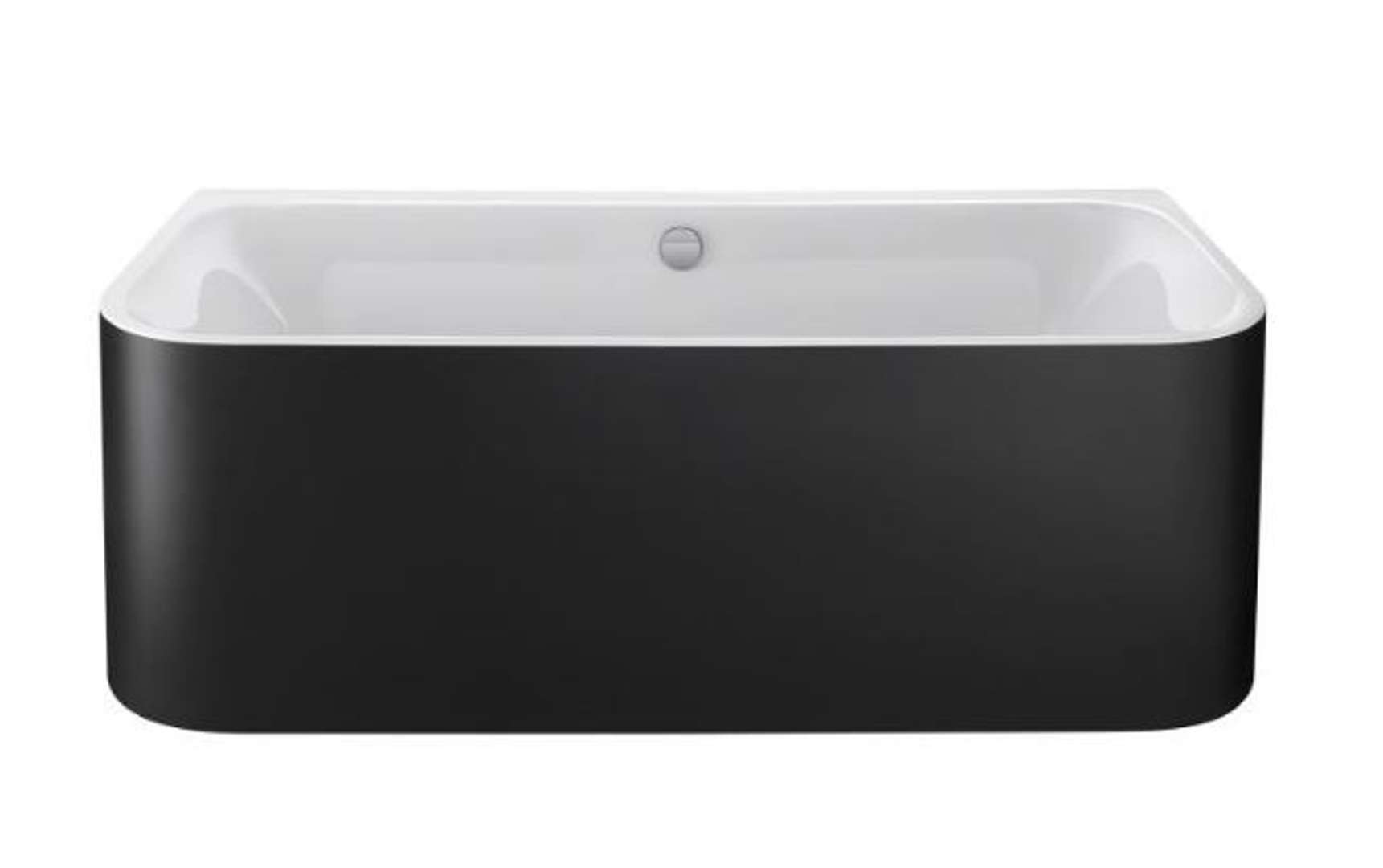 Duravit Happy D.2 Plus Voľne stojaca vaňa, 180x80 cm, biela/graphit super matt 700451800000000