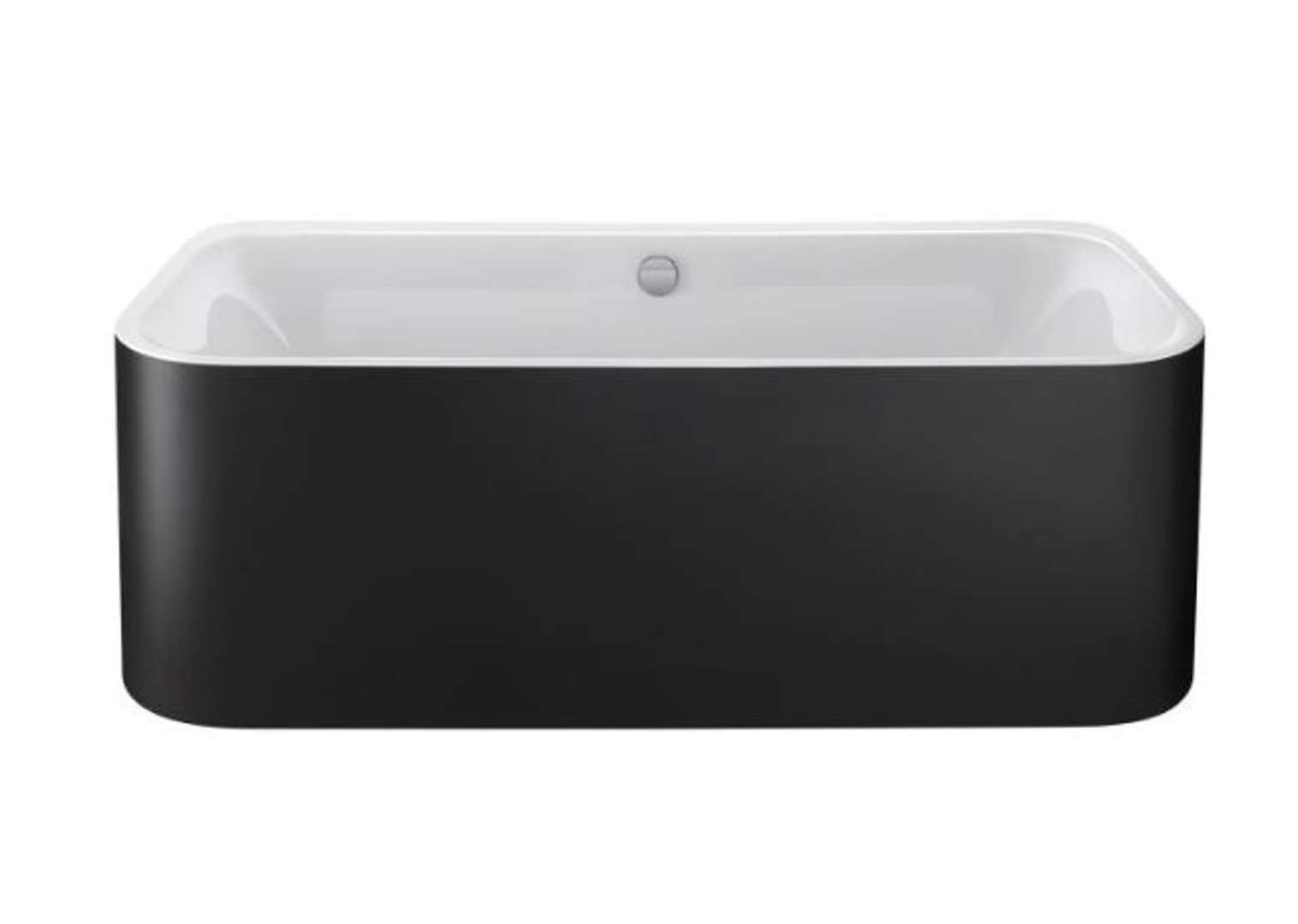 Duravit Happy D.2 Plus Voľne stojaca vaňa, 180x80 cm, biela/graphit super matt 700453800000000