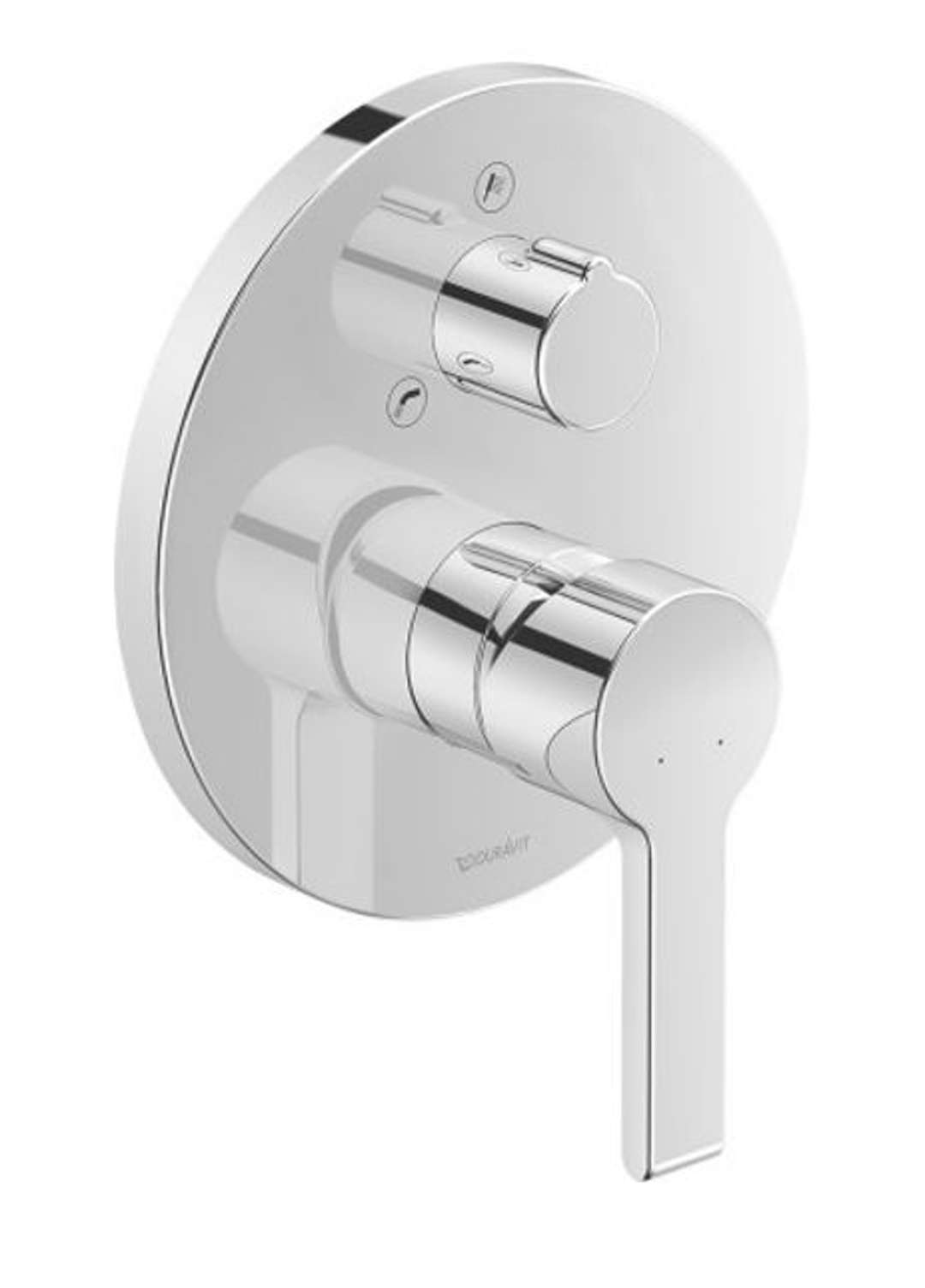 Duravit B.2 Vaňová batéria pod omietku, na 2 spotrebiče, chróm B25210018010