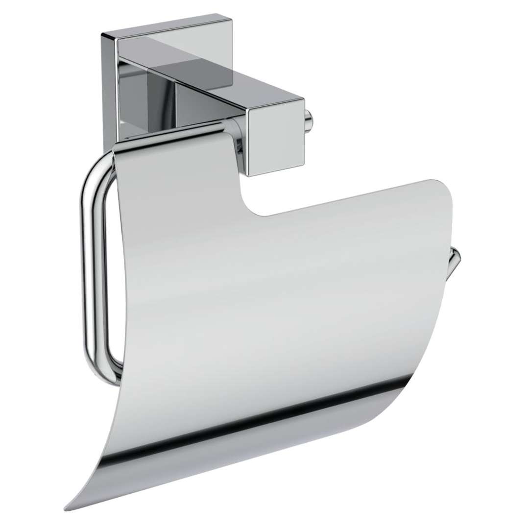 Ideal Standard IOM Square Držiak toaletného papiera s krytom, chróm E2191AA