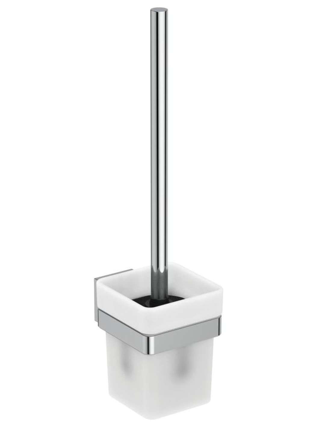 Ideal Standard IOM Square WC kefa s držiakom, matné sklo/chróm E2194AA