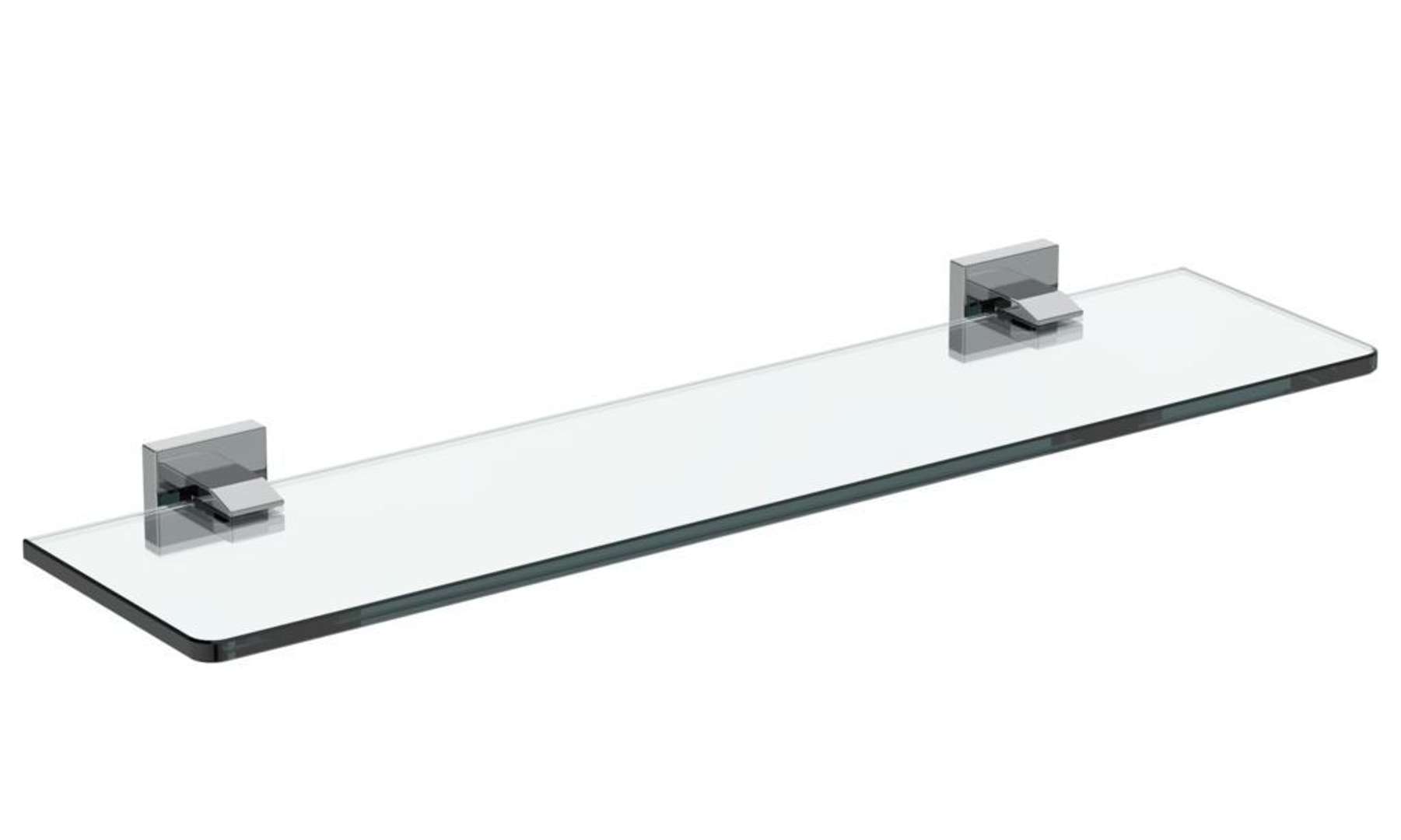 Ideal Standard IOM Square Polička, dĺžka 52 cm, matné sklo/chróm E2206AA