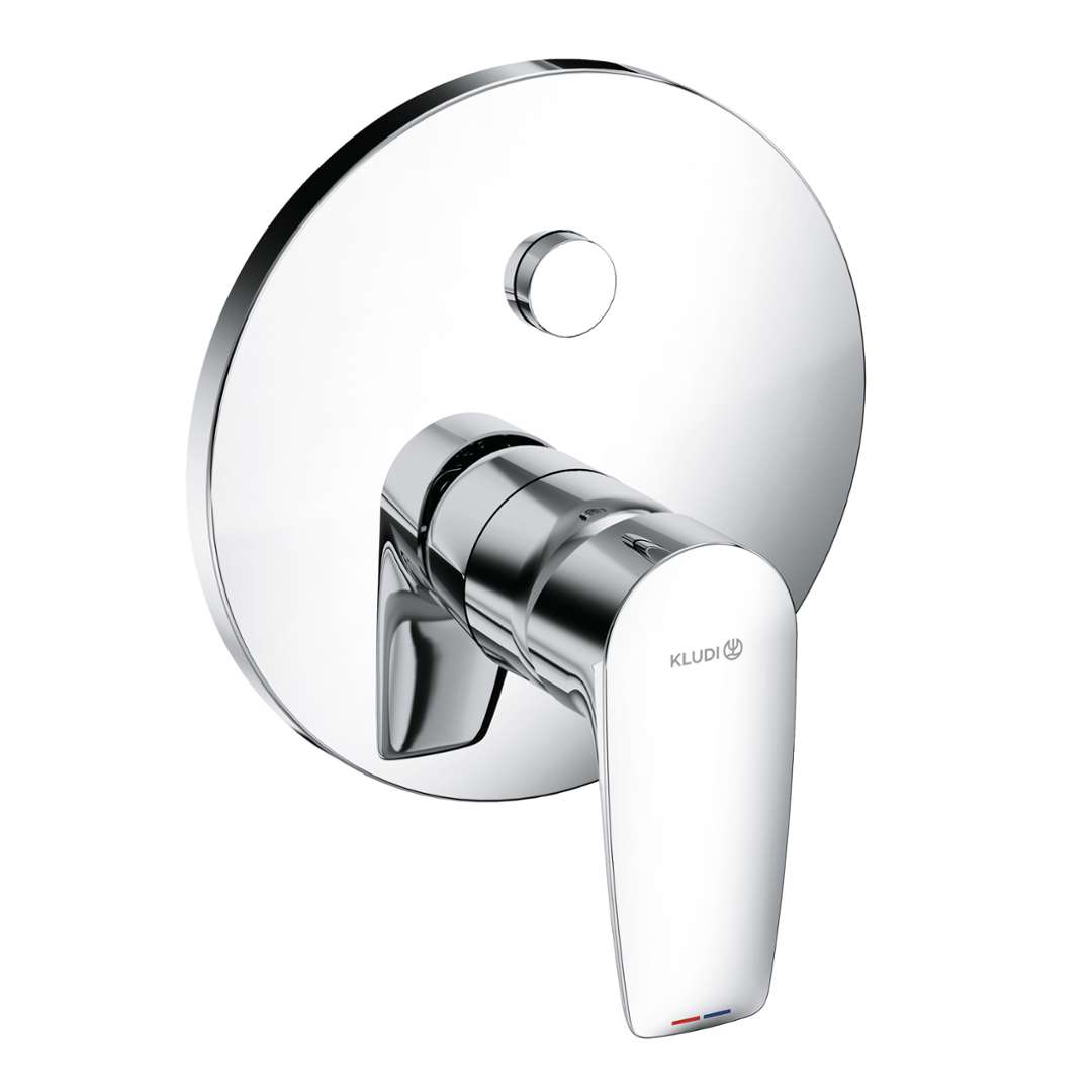 Kludi Pure&Solid Batéria pod omietku na 2 spotrebiče, chróm 346590575