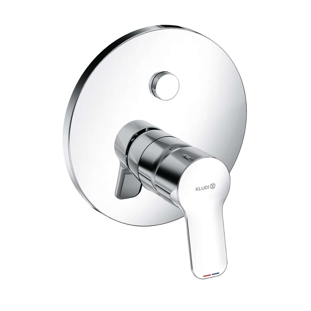Kludi Pure&Easy Batéria pod omietku na 2 spotrebiče, chróm 376590565