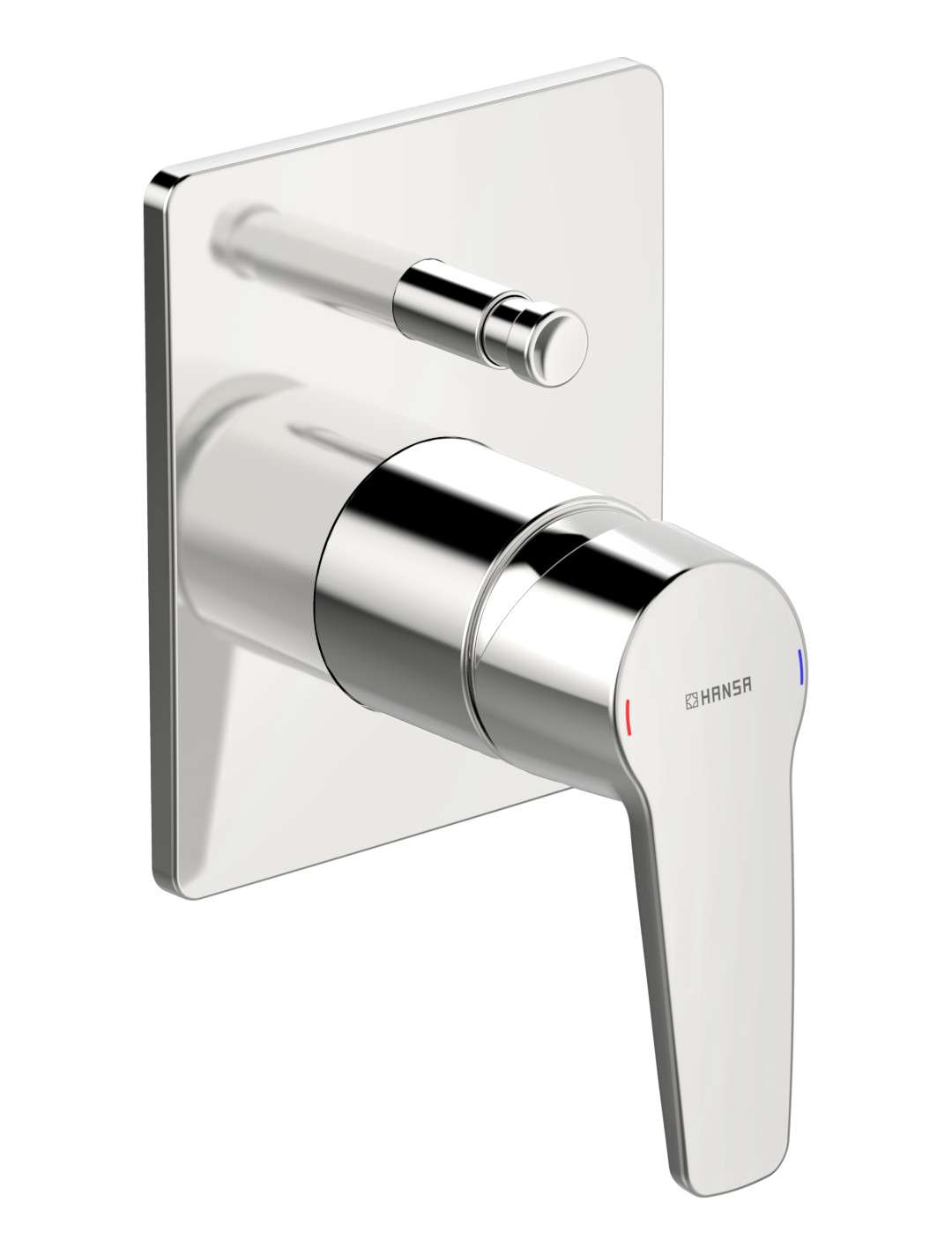 Hansa Polo Batéria pod omietku na 2 spotrebiče, chróm 50609193