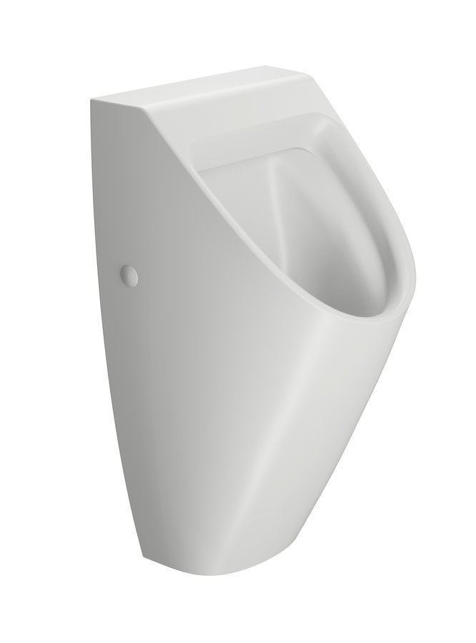 GSI COMMUNITY urinál so zakrytým prívodom vody 31x65cm, biela mat 909709