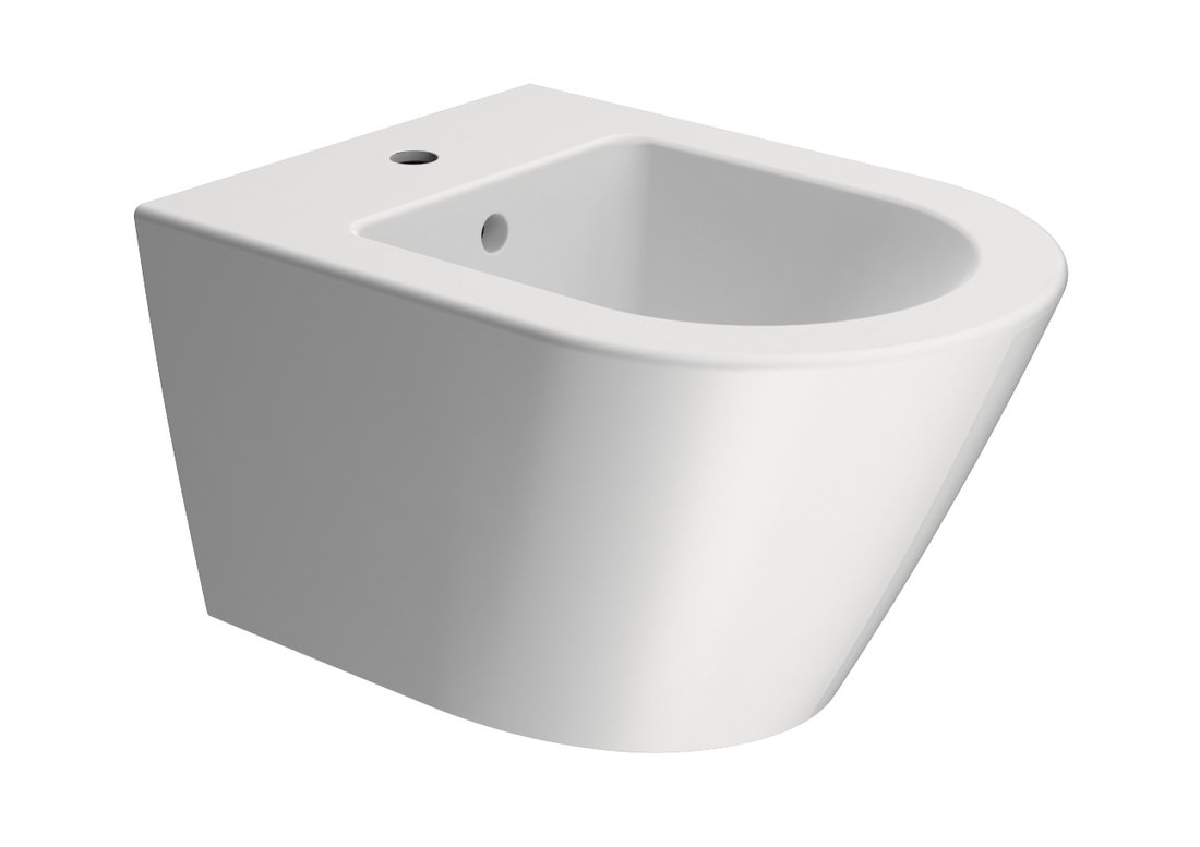 GSI KUBE X COLOR KUBE X bidet závesný 36x50cm, biela mat 9464109