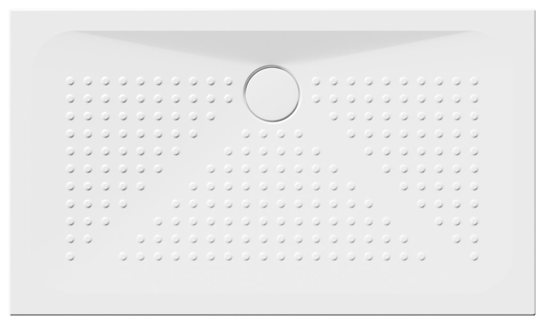 GSI EXTRA FLAT Keramická sprchová vanička, obdĺžnik 120x70x4cm, biela ExtraGlaze 47120711