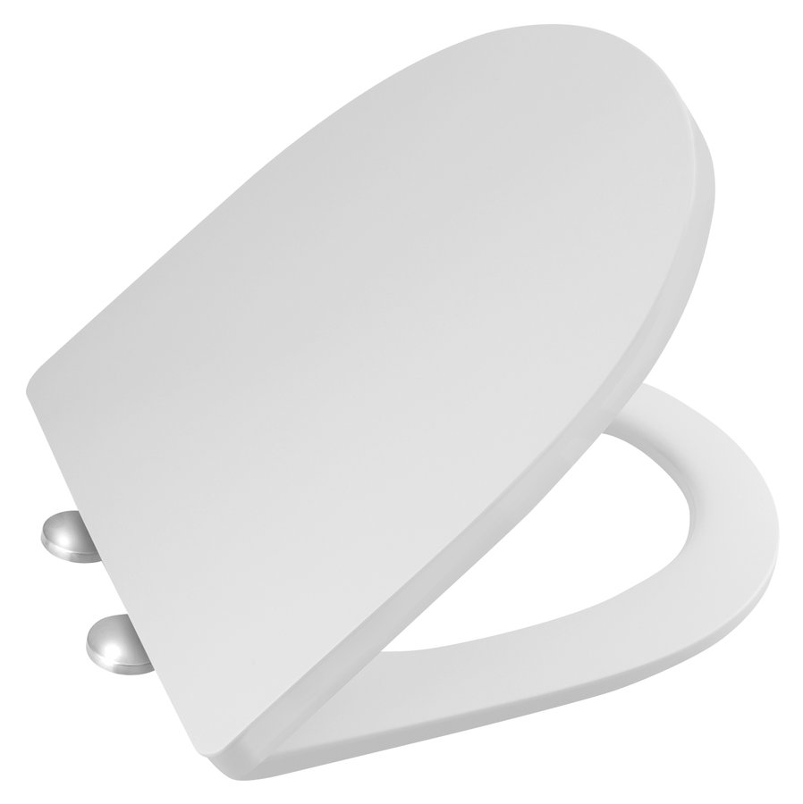 Bruckner LEON WC sedátko, Slim, Soft Close, Easy Take, biela 301.307.4