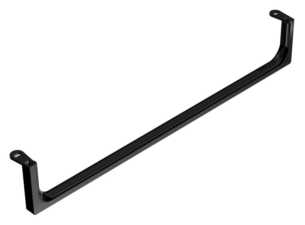 GSI NUBES držiak uterákov 70cm, čierna mat PANB70N