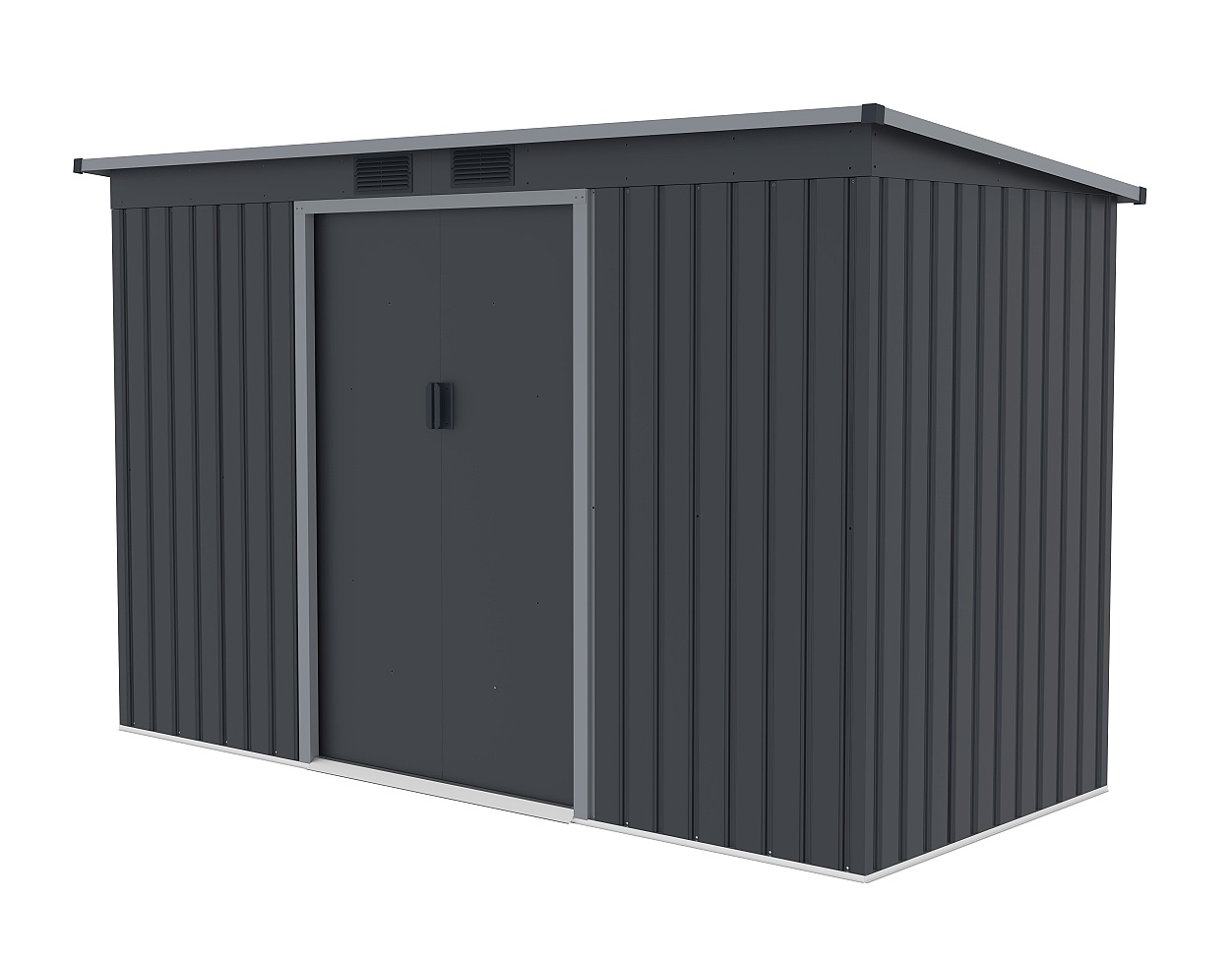 LANIT PLAST, s.r.o. plechový domček LANITPLAST HALLE 94 ANTRACIT LG4024