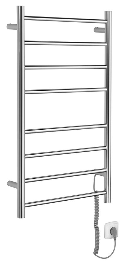 Sapho REDONDO elektrický sušiak uterákov, guľatý, 500x900 mm, 75 W, leštená nerez ER220V