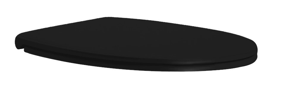 GSI CITY PRO MODO WC sedátko, Soft Close, Quick Release, čierna mat/chróm MS93C26