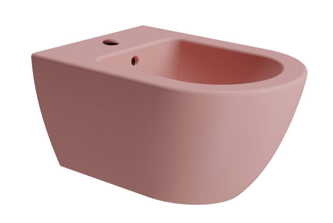 GSI PURA COLOR PURA bidet závesný 36x55cm, blush mat 8865124