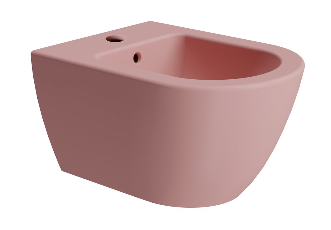 GSI PURA COLOR PURA bidet závesný 36x50cm, blush mat 8864124
