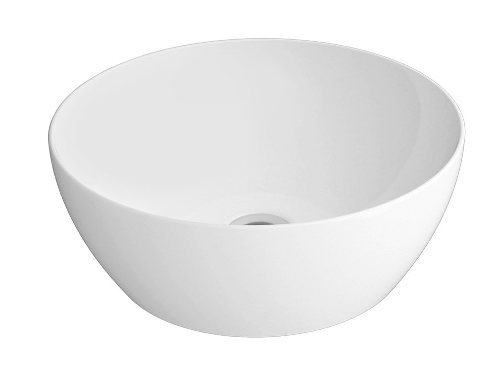 GSI PURA keramické umývadlo na dosku, průměr 42cm, biela lesk ExtraGlaze 885111