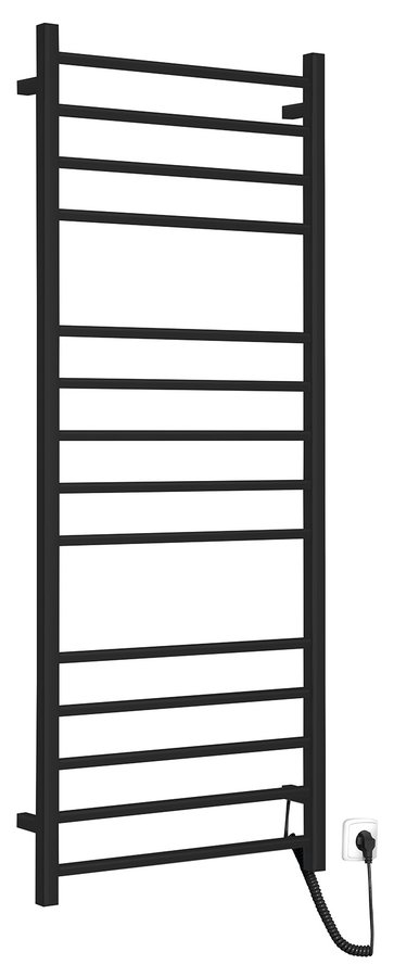 Sapho ESKINADO elektrický sušiak uterákov, hranatý, 600x1500 mm, 130 W, čierný ER450BV