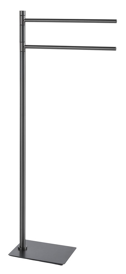 Gedy TRILLY Stojan na uteráky, hranatý, gun metal TR3181