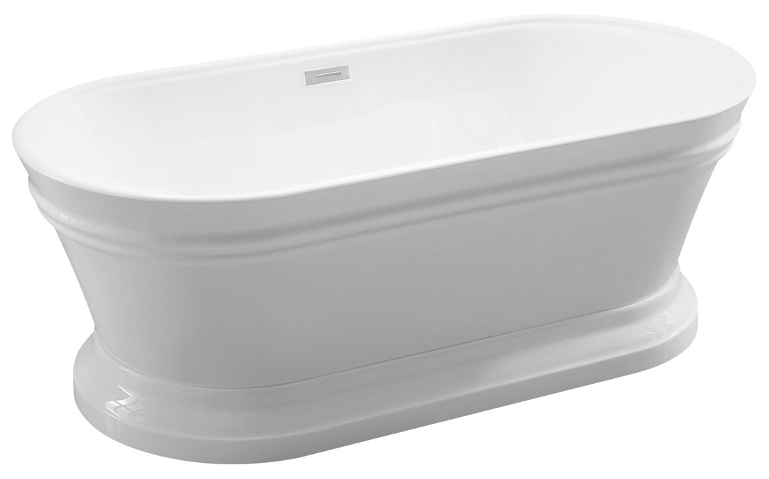 ANTIK AQUALINE ANTIK voľne stojaca retro vaňa 160x79cm, biela E2679