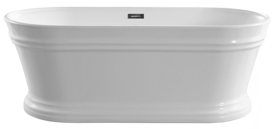 ANTIK AQUALINE ANTIK voľne stojaca vaňa 160x79cm, biela E2679