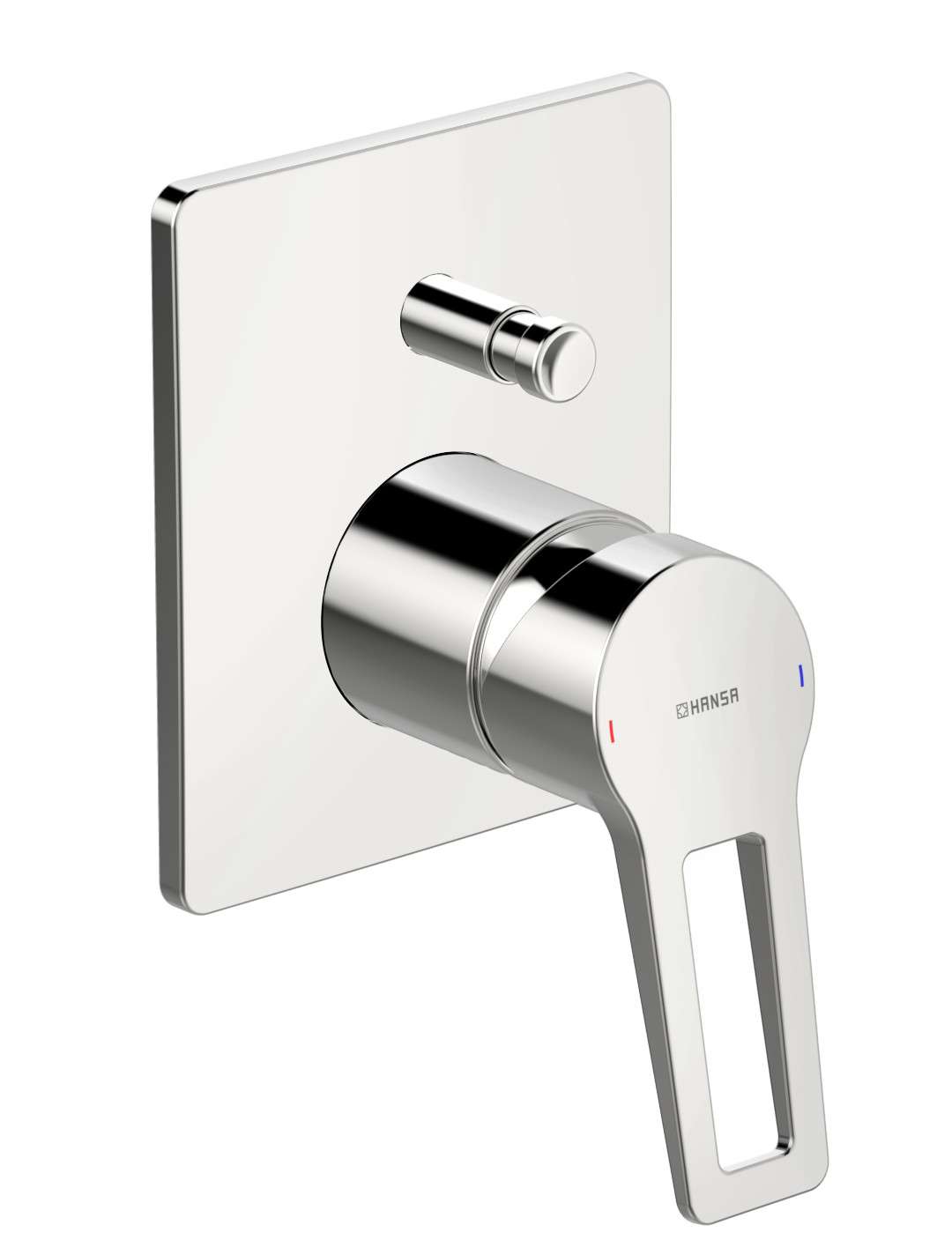 Hansa Twist Batéria pod omietku na 2 spotrebiče, chróm 49769005