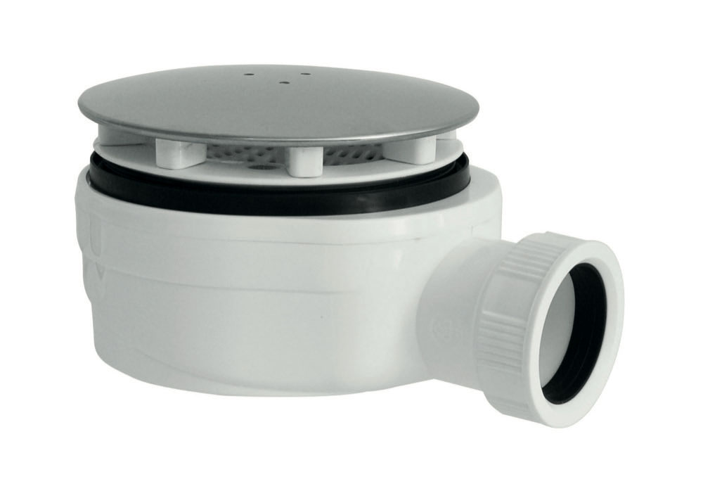 CA PLAST Sifón vaničkový EXTRA NÍZKY 90/40 krytka INOX