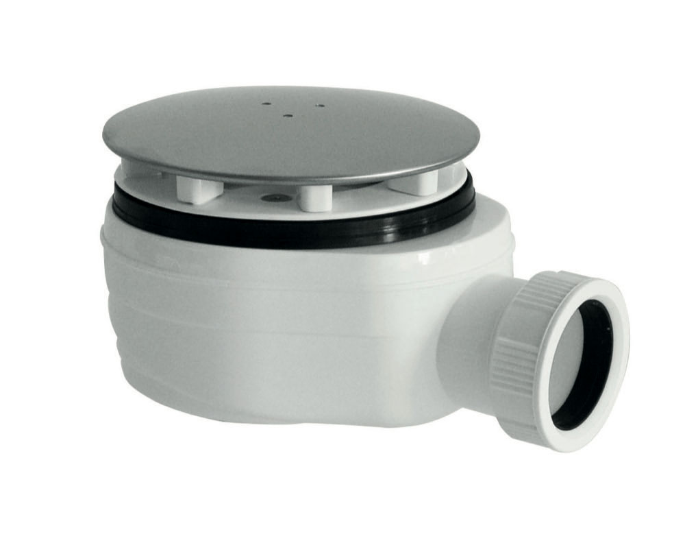 CA PLAST Sifón vaničkový NÍZKY 90/40 krytka INOX