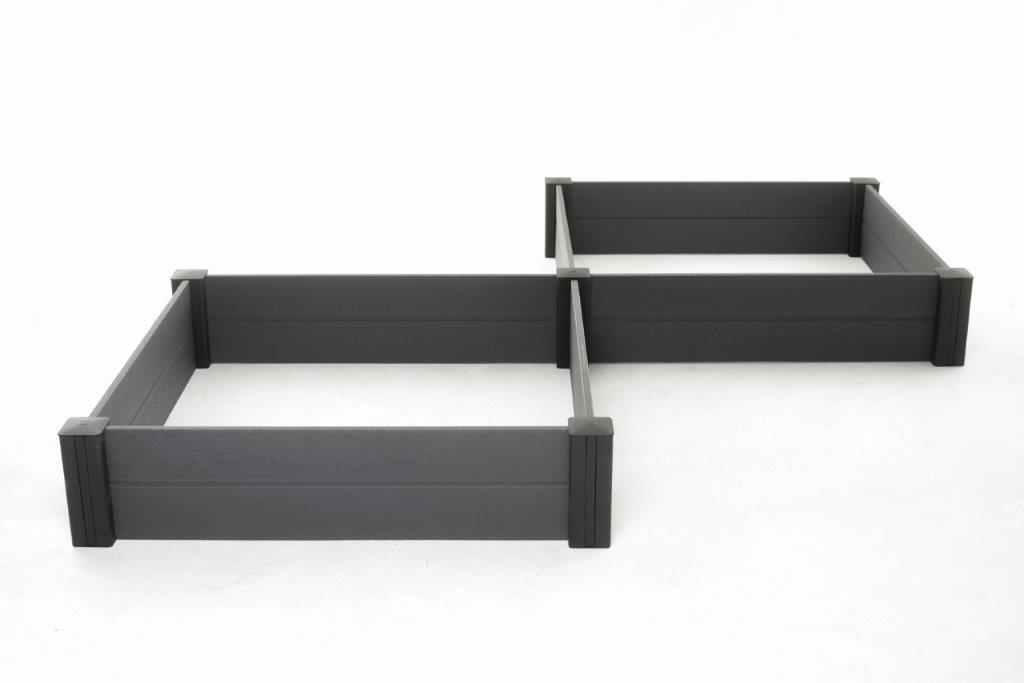Keter  Vyvýšený záhon Keter Vista Modular Garden Bed dvojbalenie šedý 610334