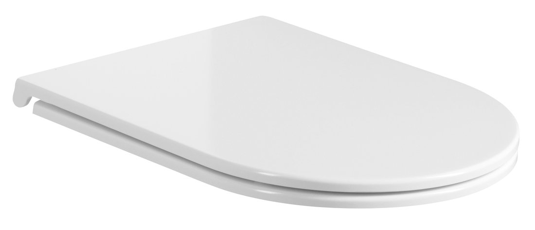 Sapho AVIS WC sedátko, SLIM, Soft Close, Easy Take, biela PCS106