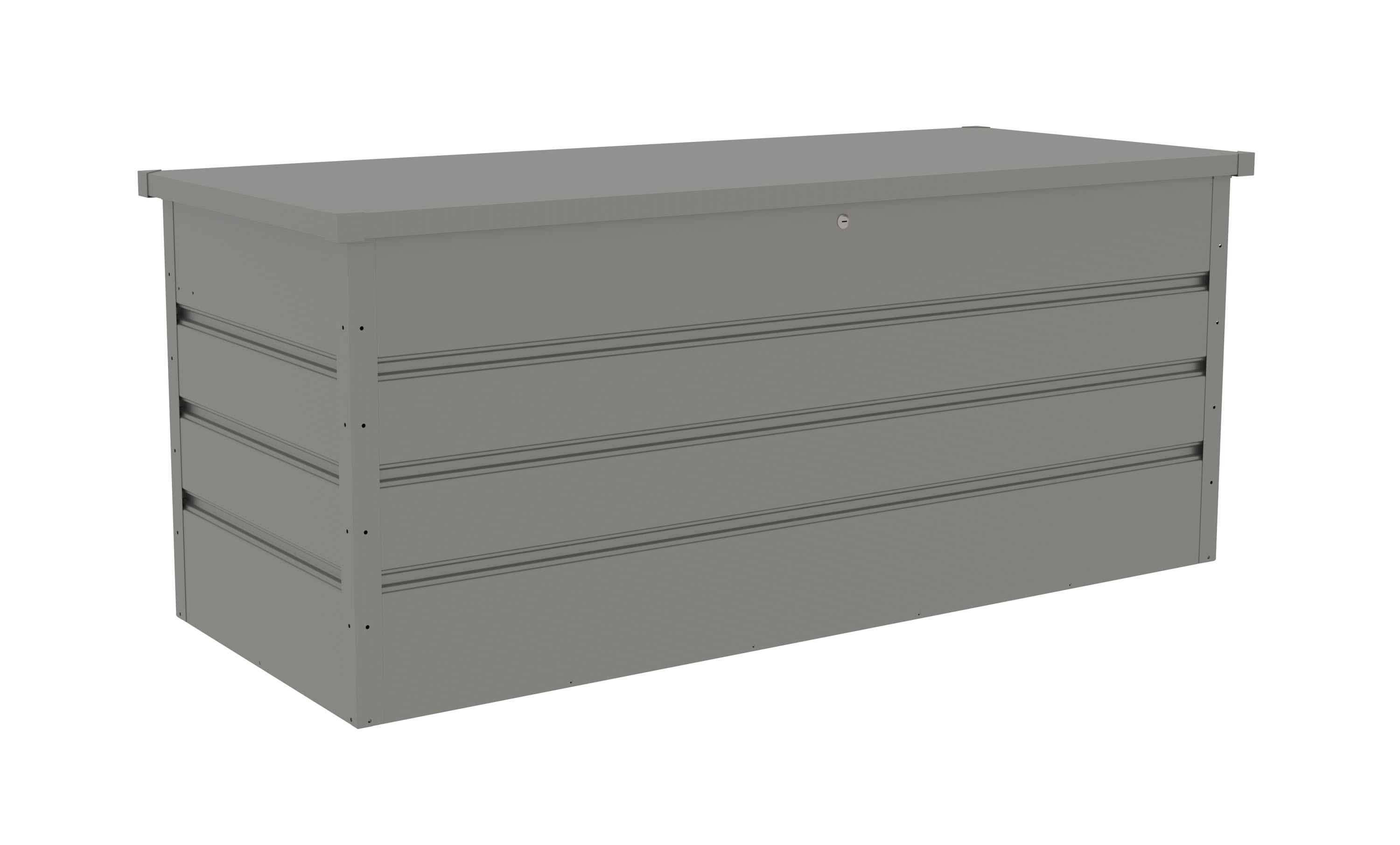 G21  Záhradný box G21 Denver 770 L, metalický šedý plechový 63900853