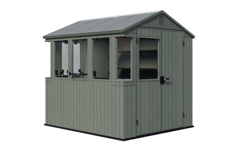 Keter  Záhradný domček Keter Potting Shed 2v1 zelený, s podlahou 610699
