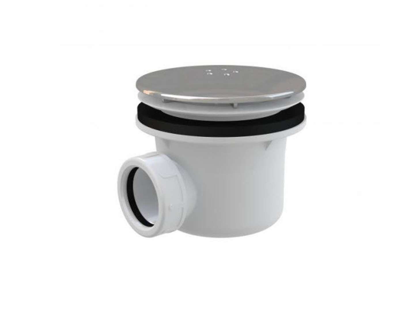 Alcadrain Sifóny Sifón vaničkový priemer 90 mm, LUX kov/lesk A49K