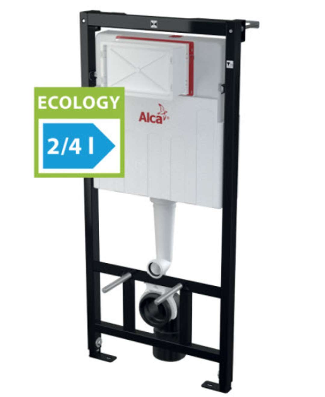 Alcadrain Predstenové inštalácie Predstenový inštalačný modul Ecology, odsávanie zápachu, Sadromodul AM101/1120E