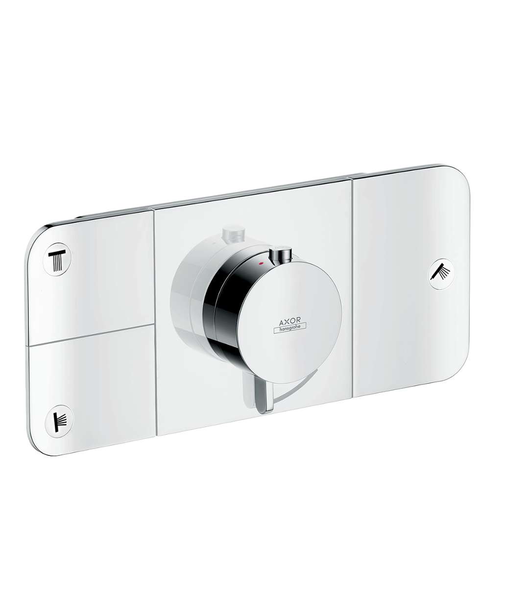 Axor One Termostatická batéria pod omietku, na 3 spotrebiče, chróm 45713000-AX