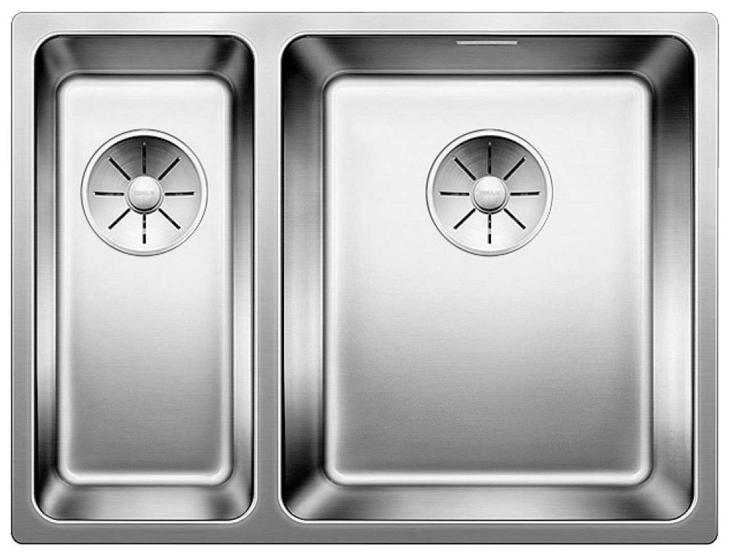 Blanco Andano 340/180 Drez, 59x44 cm, nerezová 522977