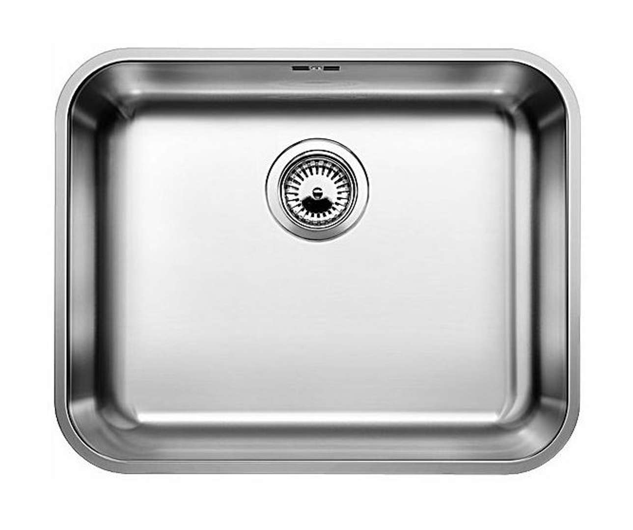 Blanco Supra 500 Drez, 50x40 cm, kefovaná nerezová 518205
