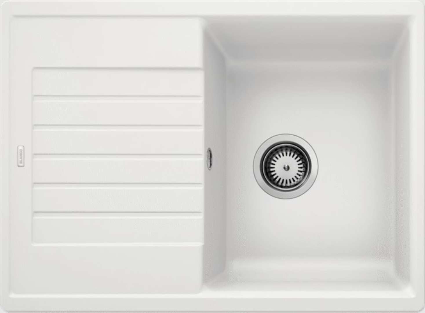 Blanco Zia 45 Silgranitový drez, 68x50 cm, Compact, biela 524725