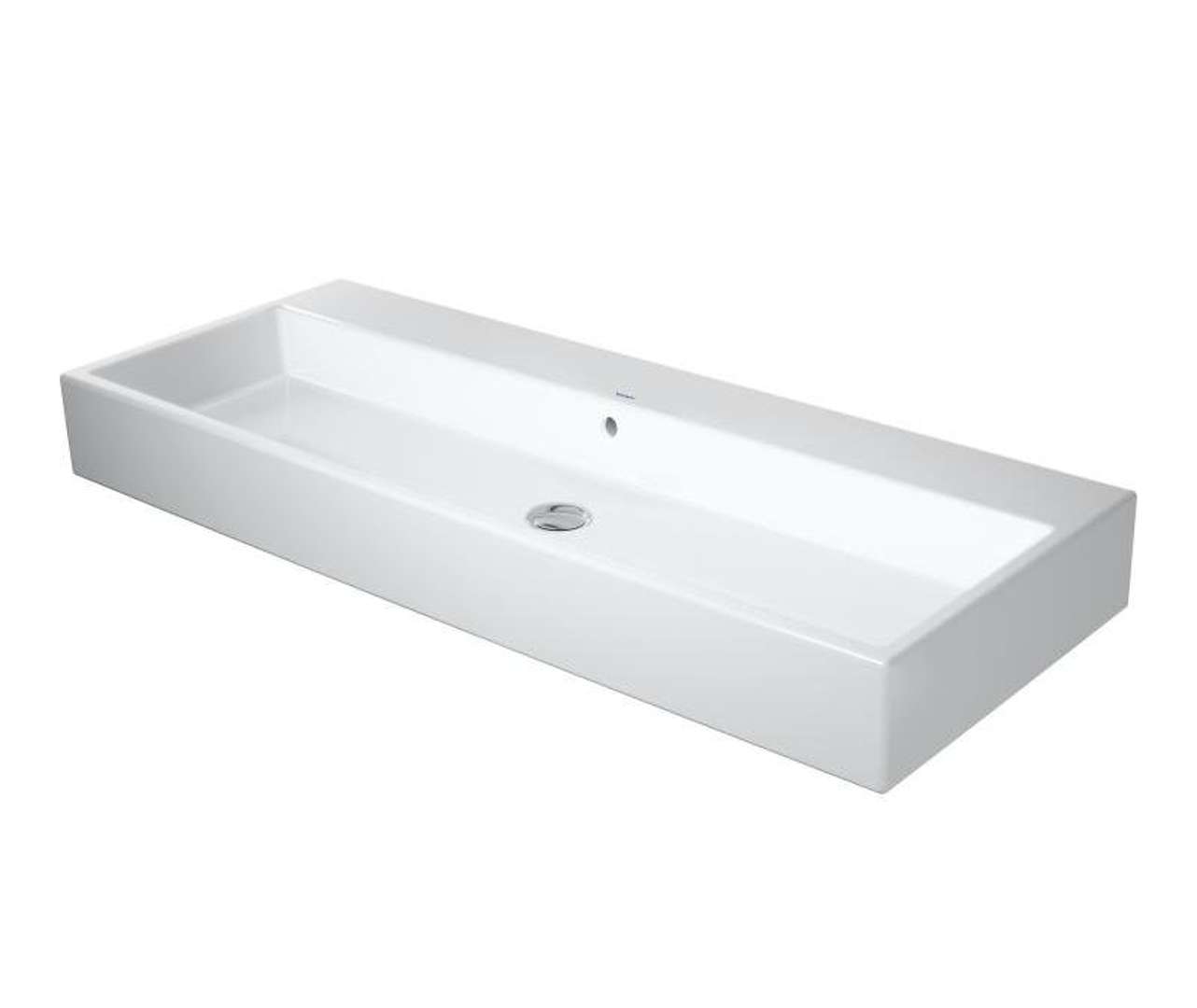 Duravit Vero Air Dvojumývadlo nábytkové, 120x47 cm, s prepadom, bez otvoru na batériu, WonderGliss, biela 23501200281