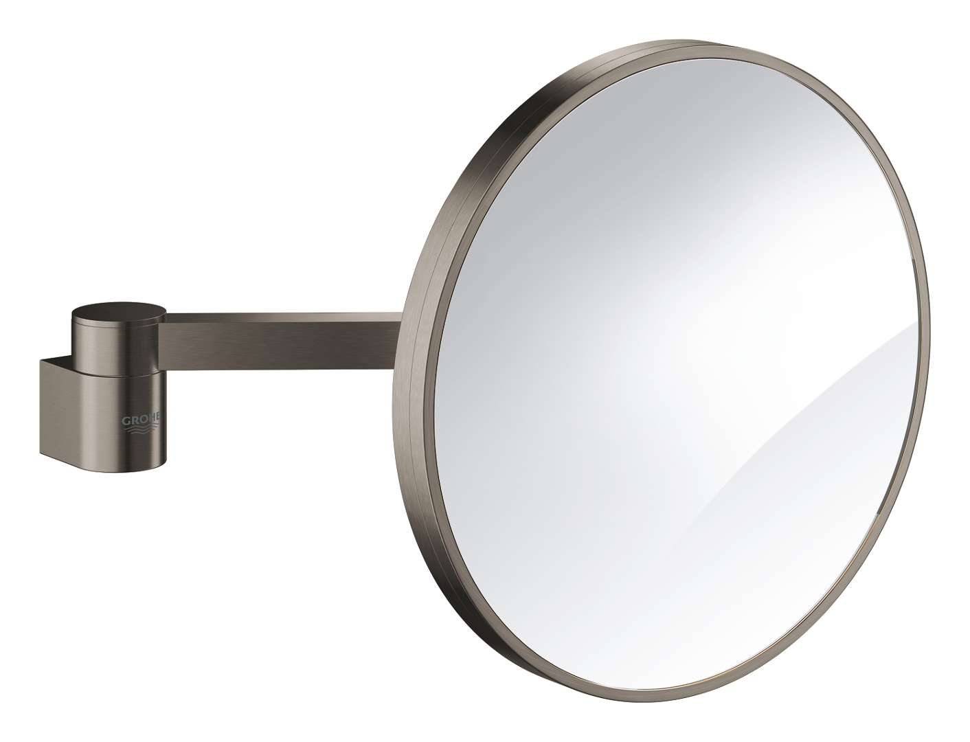 Grohe Selection Kozmetické zrkadlo, kefovaný Hard Graphite 41077AL0-GR
