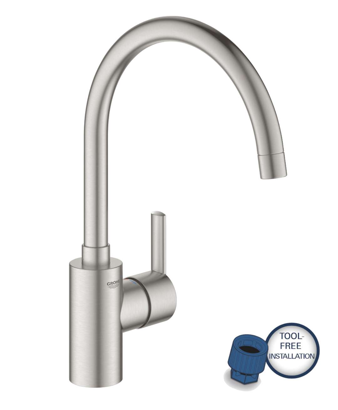 Grohe Feel Drezová batéria, supersteel 32670DC2-GR