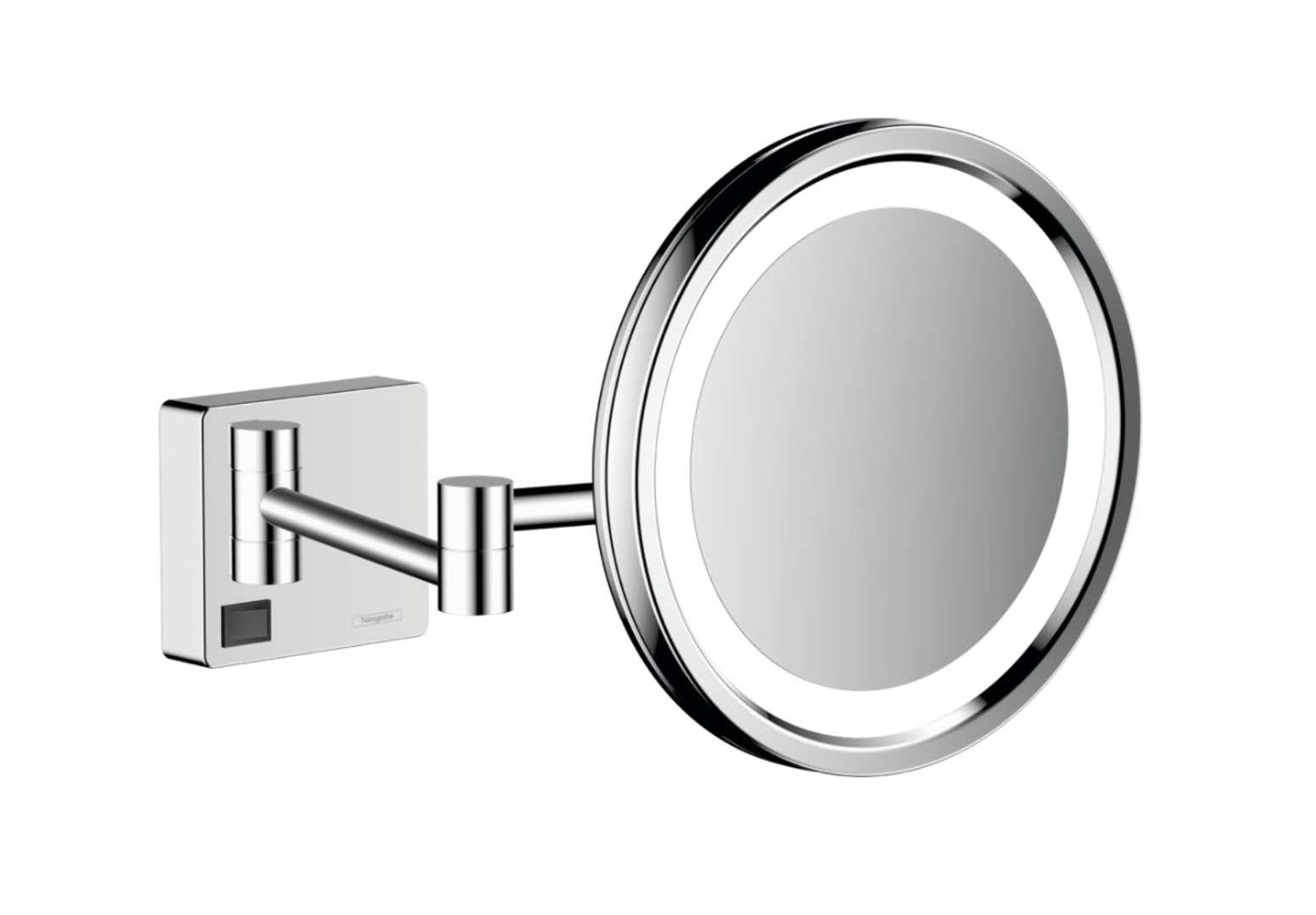 Hansgrohe AddStoris Kozmetické nástenné zrkadlo s LED osvetlením, chróm 41790000-HG