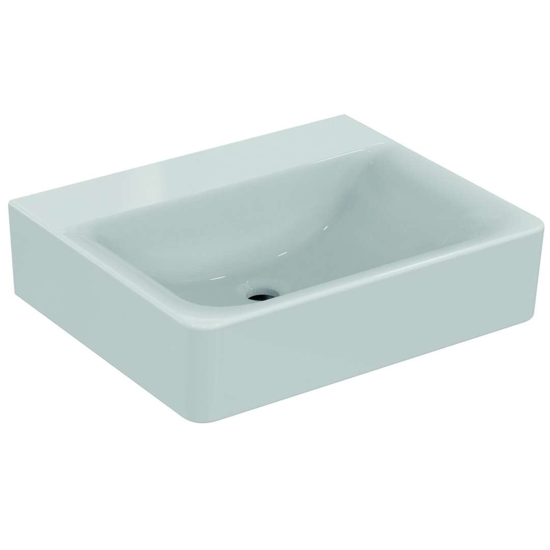 Ideal Standard Connect Umývadlo 55cm x16cm x46 cm (bez otvoru na batériu, bez prepadu), biela s Ideal plus E8112MA