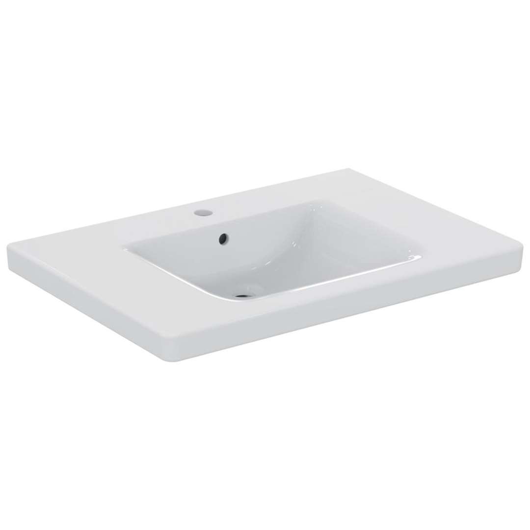 Ideal Standard Connect Freedom Umývadlo, 80x56 cm, 1 otvor na batériu, s Ideal Plus, biela E5484MA